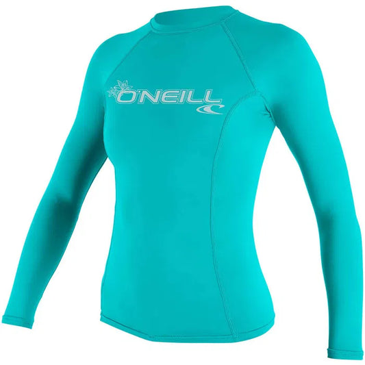 O'Neill Girls Long Sleeve Rash Gaurd 50+