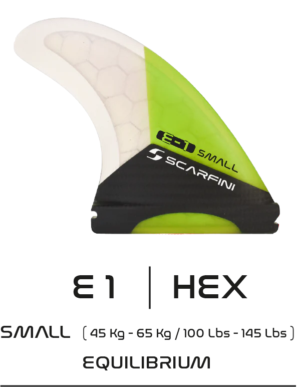 Scarfini Hex Thruster Fins Single Tab