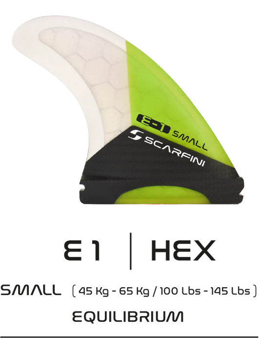 Scarfini Hex Thruster Fins Single Tab