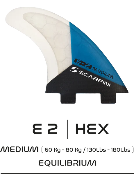 Scarfini Hex Thruster Fins Twin Tab