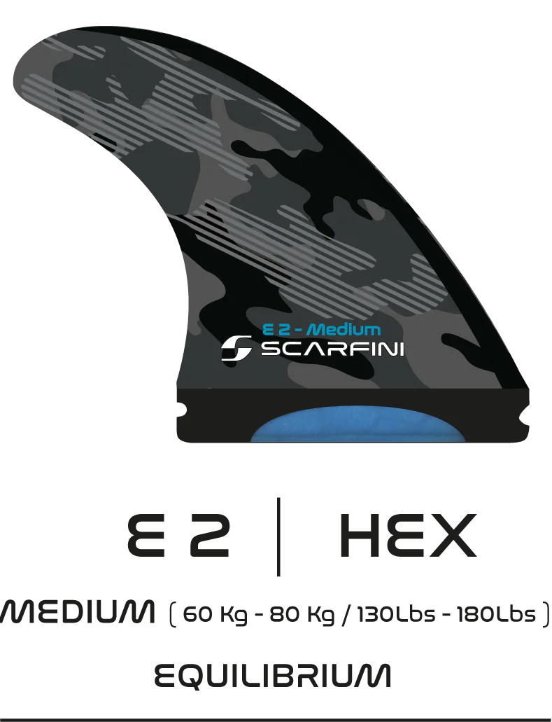 Scarfini Hex Thruster Fins Single Tab